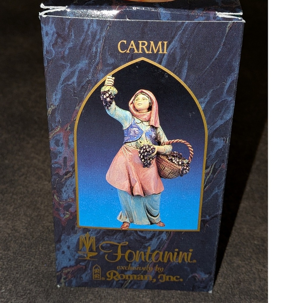 VTG Fontanini Heirloom Nativity Carmi 5" Figure 52504 Italy 1999 NIB